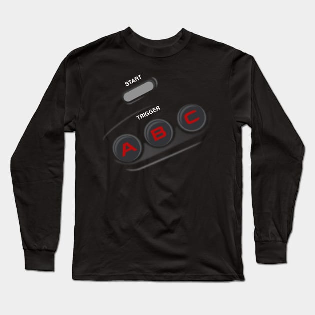 Genesis Buttons Long Sleeve T-Shirt by PopCultureShirts
